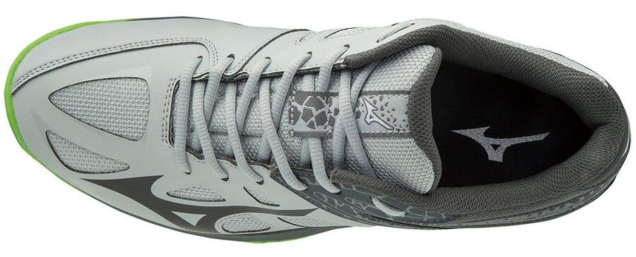 Giày Tennis Mizuno Thunder Blade Màu Xám Big Size Men