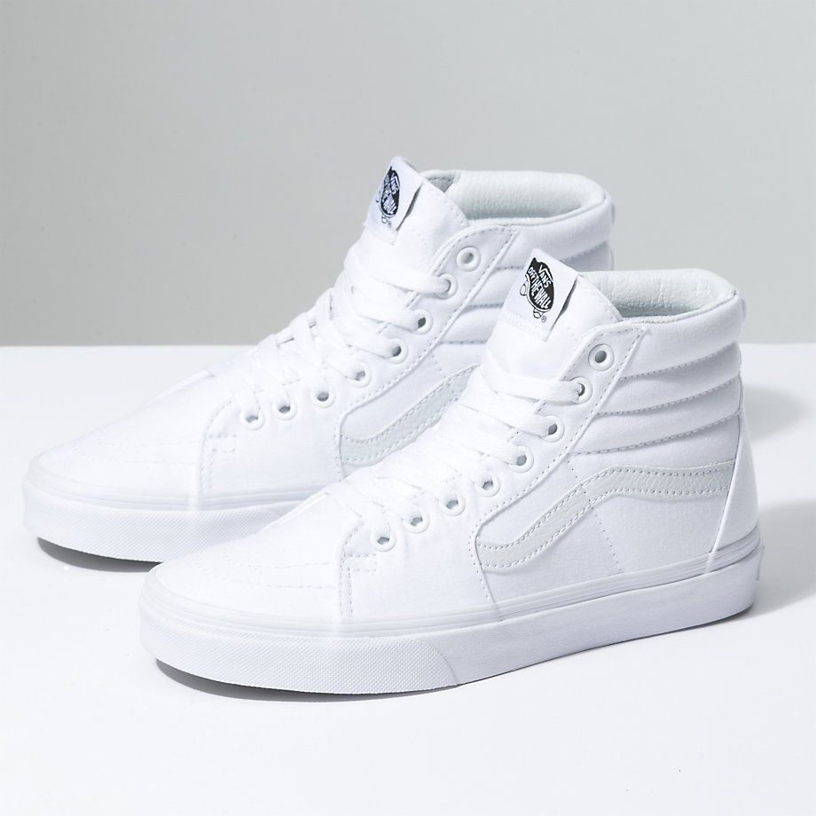 Giày Sneaker Vans Old Skool Trắng Cổ Cao