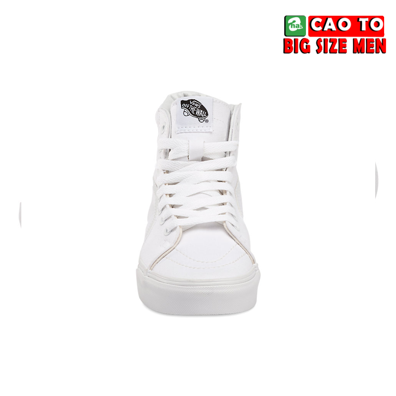 Giày Sneaker Vans Old Skool Trắng Cổ Cao