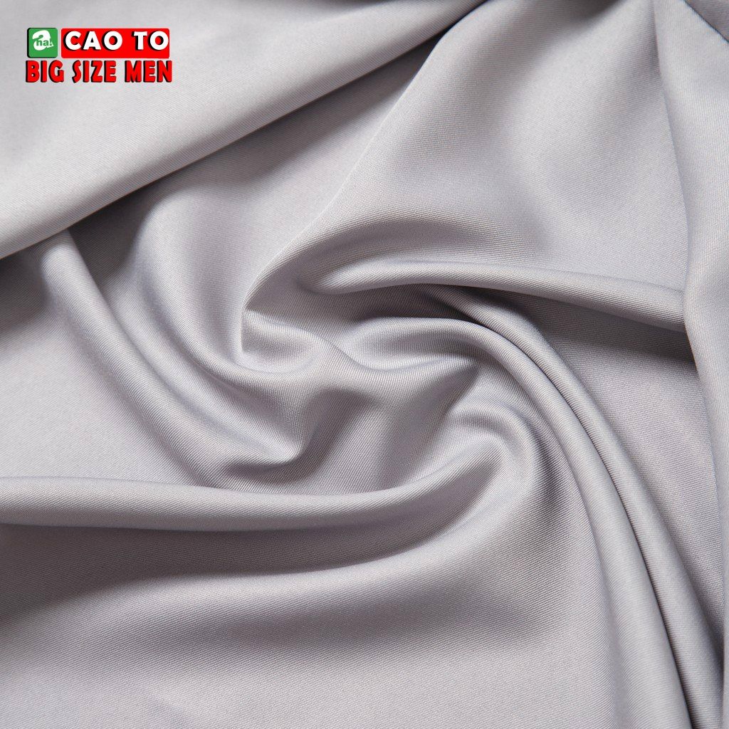 Áo Sơ Mi Xám Big Size Nam 2XL 3XL 4XL 5XL 6XL 7XL