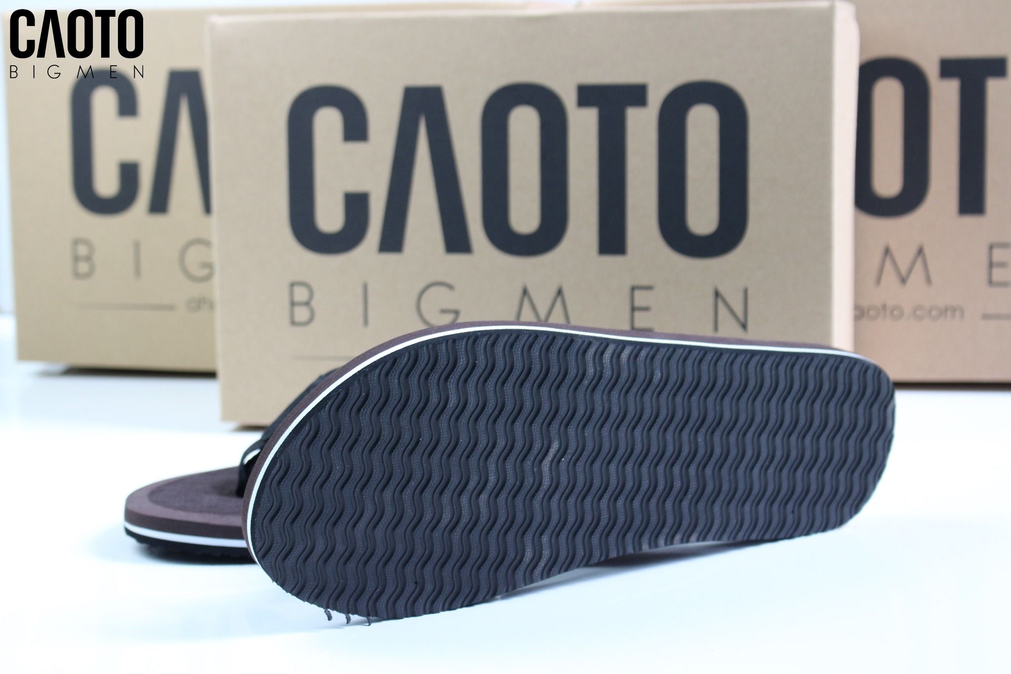 Dép Kẹp XMI Flip-Flop Màu Nâu Size Lớn
