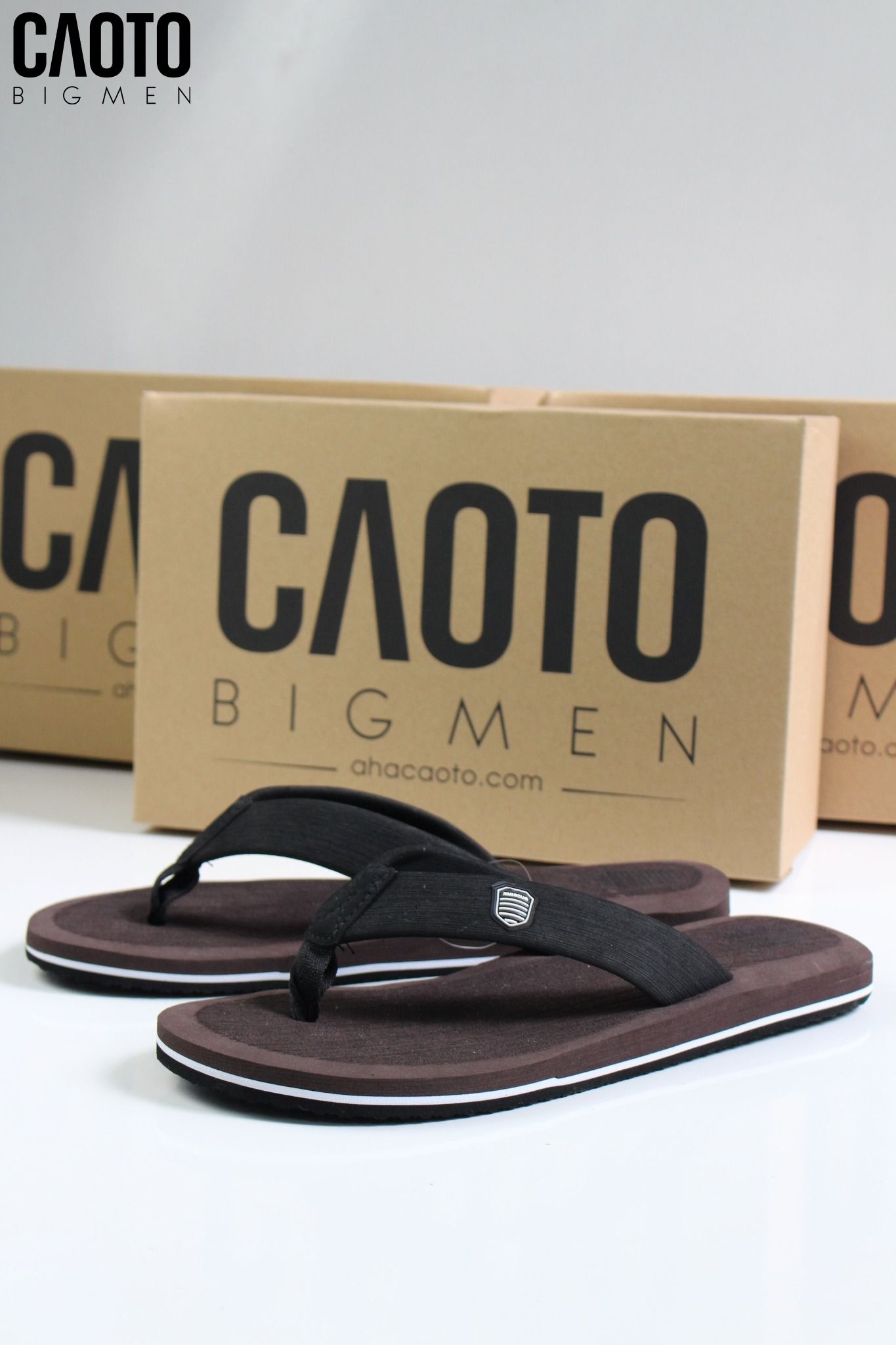 Dép Kẹp XMI Flip-Flop Màu Nâu Size Lớn