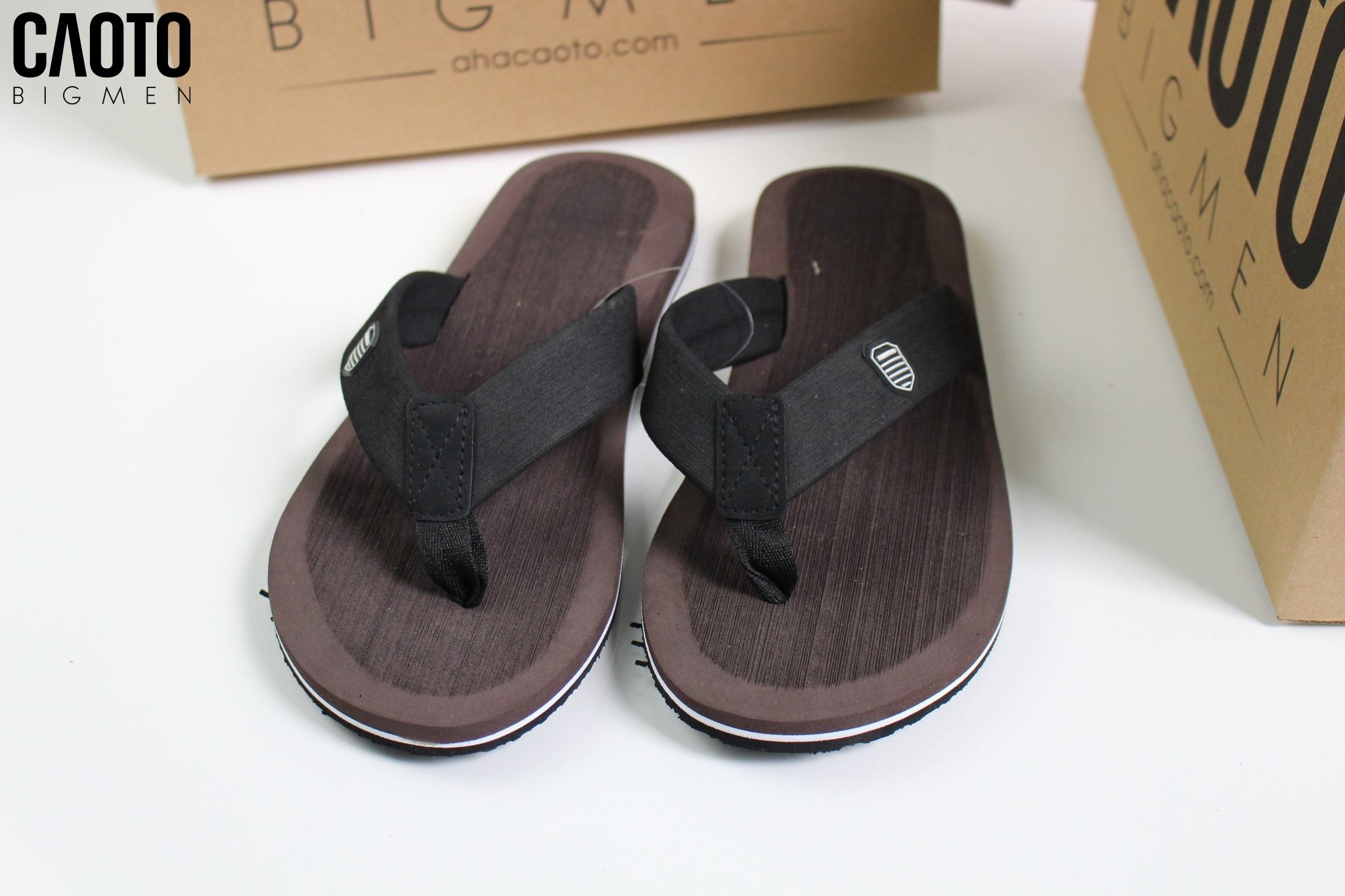 Dép Kẹp XMI Flip-Flop Màu Nâu Size Lớn