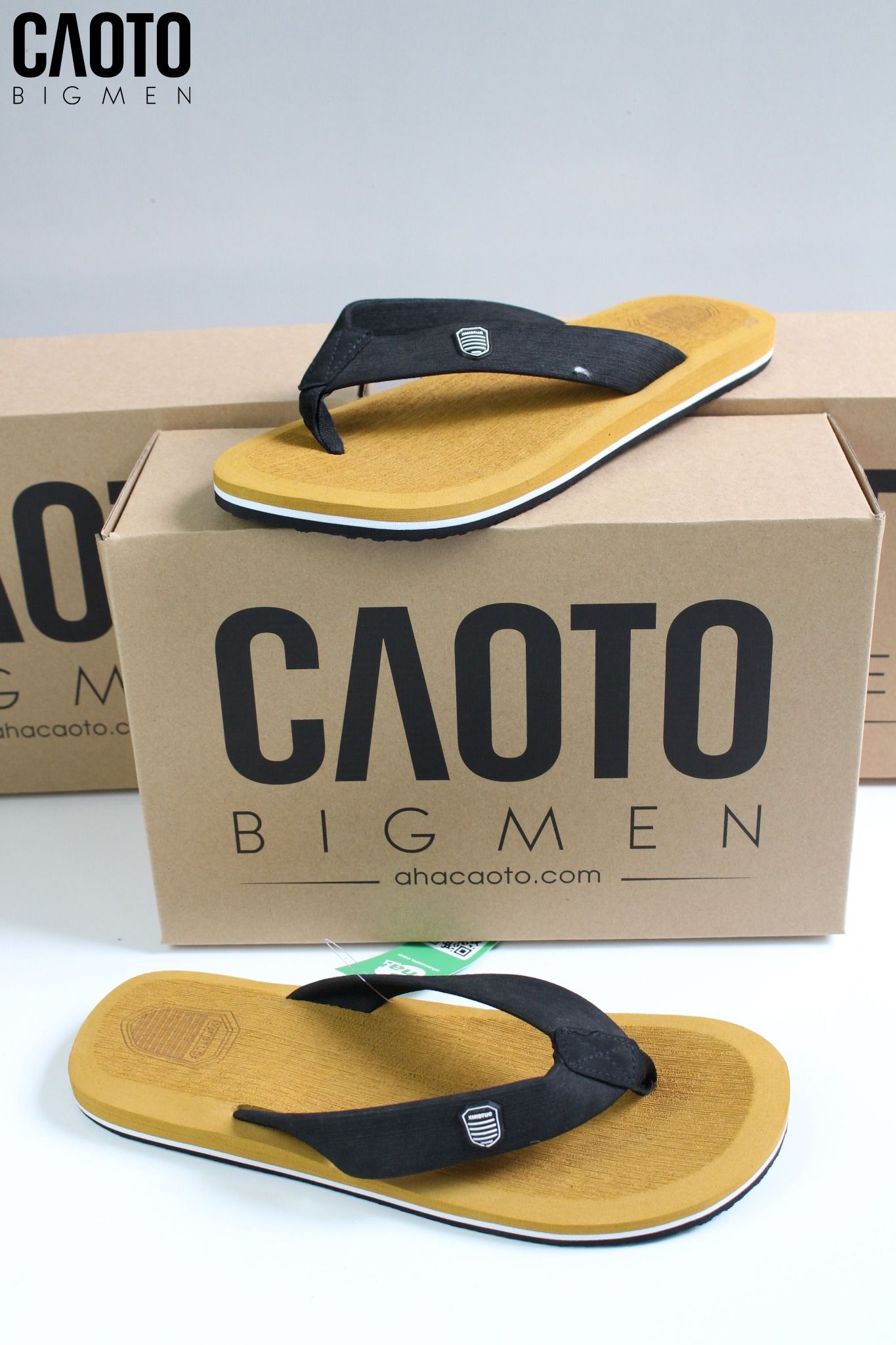 Dép Kẹp XMI Flip-flop Vàng Size Lớn