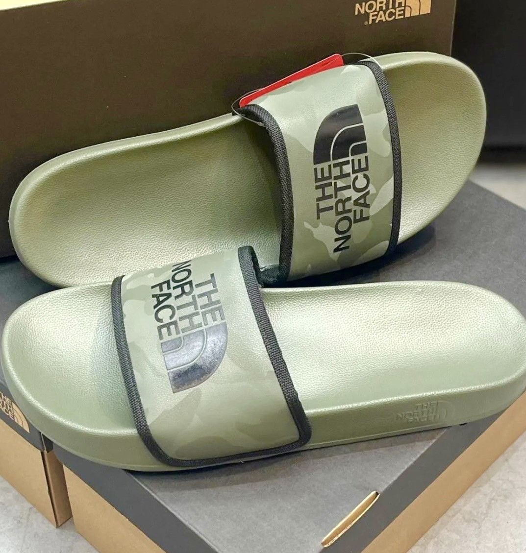 (Dép The North Face) Xanh Camo Big Size