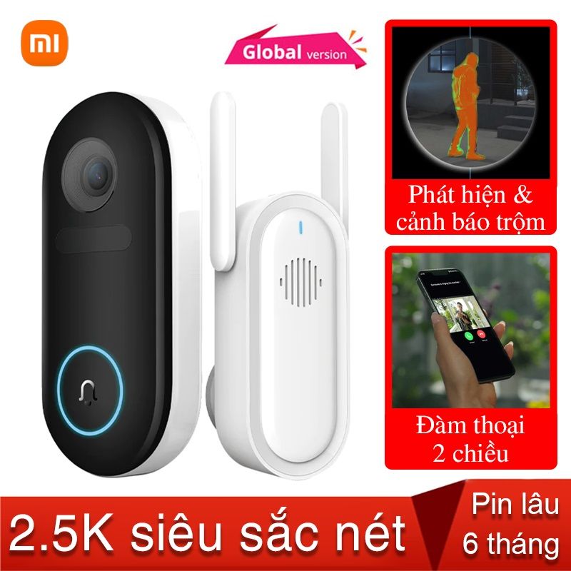 Chuông cửa tích hợp camera Xiaomi IMILAB Video doorbell