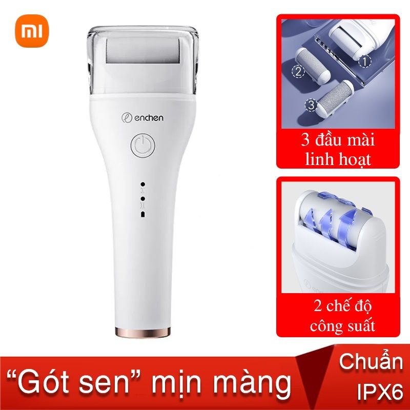 Máy chà gót chân Xiaomi Enchen Rock tẩy tế bào chết EMJ001