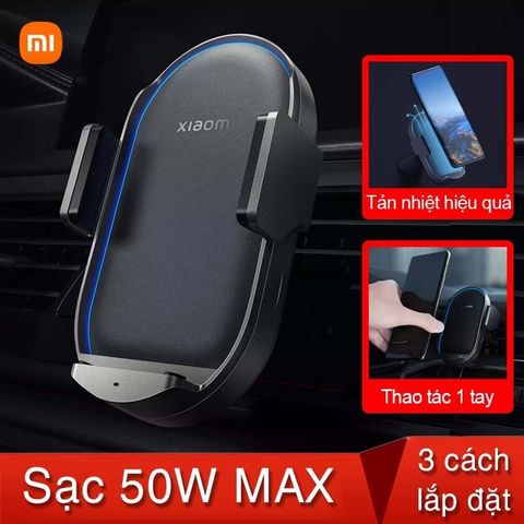  Kẹp điện thoại kiêm sạc không dây ô tô Xiaomi Pro WCJ05ZM 