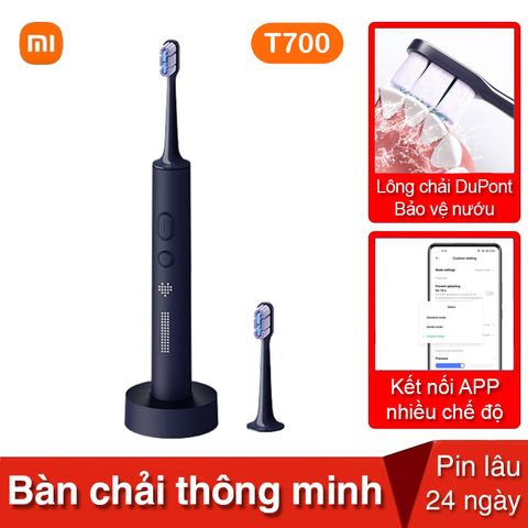  Bàn chải điện Xiaomi Mijia Sonic T700 MES604 vệ sinh răng miệng 