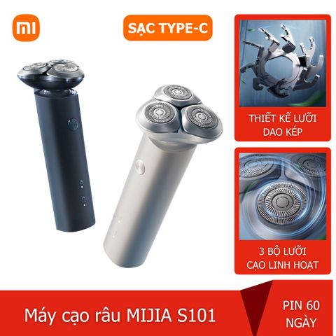  Máy cạo râu điện Xiaomi Mijia S101 3 đầu Xiaomi 