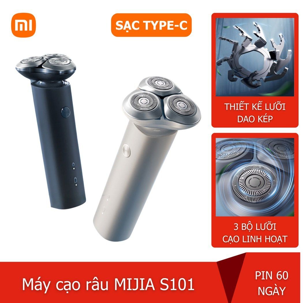 Máy cạo râu điện Xiaomi Mijia S101 3 đầu Xiaomi