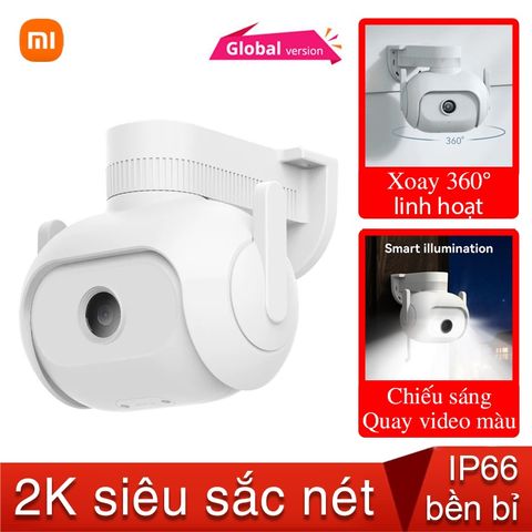  Camera ngoài trời Xiaomi IMILAB xoay quốc tế 2k 1296p EC5 xoay 360 độ 