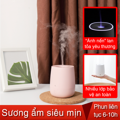  Máy tạo ẩm xông tinh dầu Xiaomi Happy Life HL HLEOD01 máy phun sương 