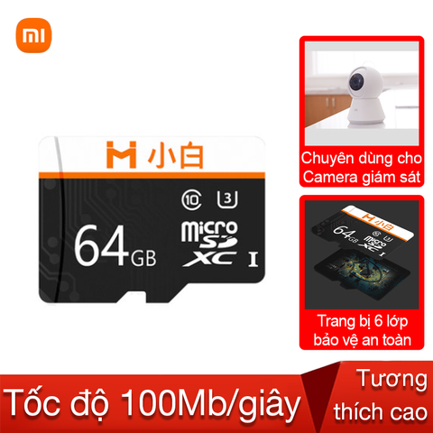  Thẻ nhớ Xiaomi Imilab 64GB 100Mb/s chuyên cho camera 