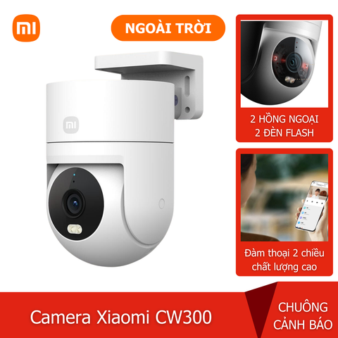  Camera giám sát ip xoay ngoài trời Xiaomi CW300 MBC31 2.5K 4MP Quốc Tế 