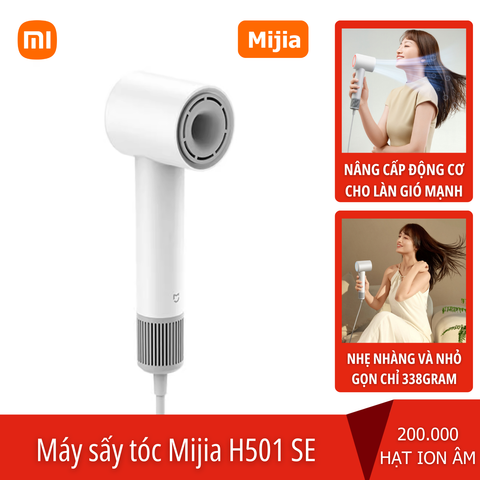  Máy sấy tóc Xiaomi Mijia H501SE tạo ion âm - 8 chế độ sấy 