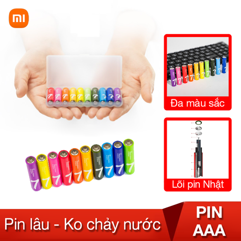  Pin tiểu AAA số 7 Rainbow (hộp 10 viên) dùng 1 lần 