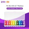 Pin tiểu AAA số 7 Rainbow (hộp 10 viên) dùng 1 lần