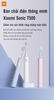 Bàn chải thông minh Xiaomi Mijia T500 kết nối app chải điện vệ sinh răng miệng