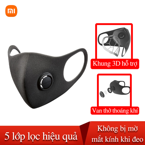  Khẩu trang Xiaomi Smartmi KN95 chống bụi mịn PM2.5 