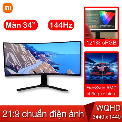  Màn hình Xiaomi Mi Curved Gaming Monitor 34