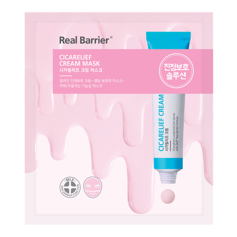 Mặt nạ Real Barrier Cica Relief Cream Mask điều trị khô da & dị ứng