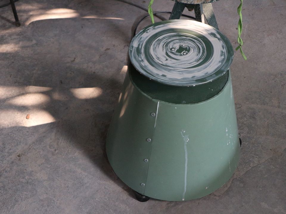 Bàn xoay gốm, H50cm