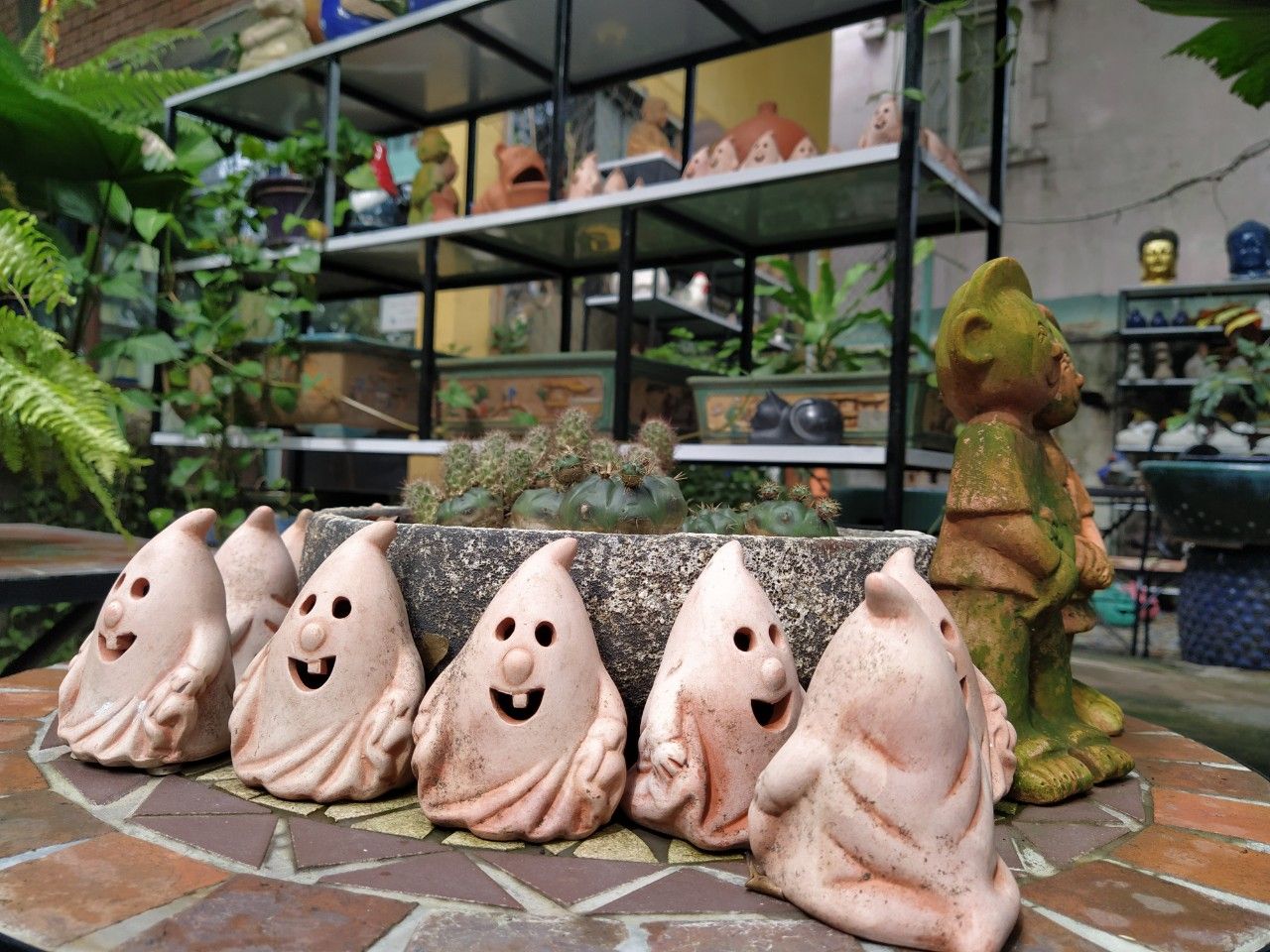 Tượng ma ham chơi trang trí Halloween, H10 cm- SP000246