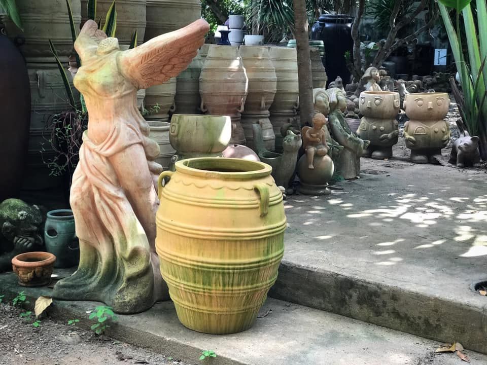 Tượng thiên thần giang cánh, R70xC120 cm