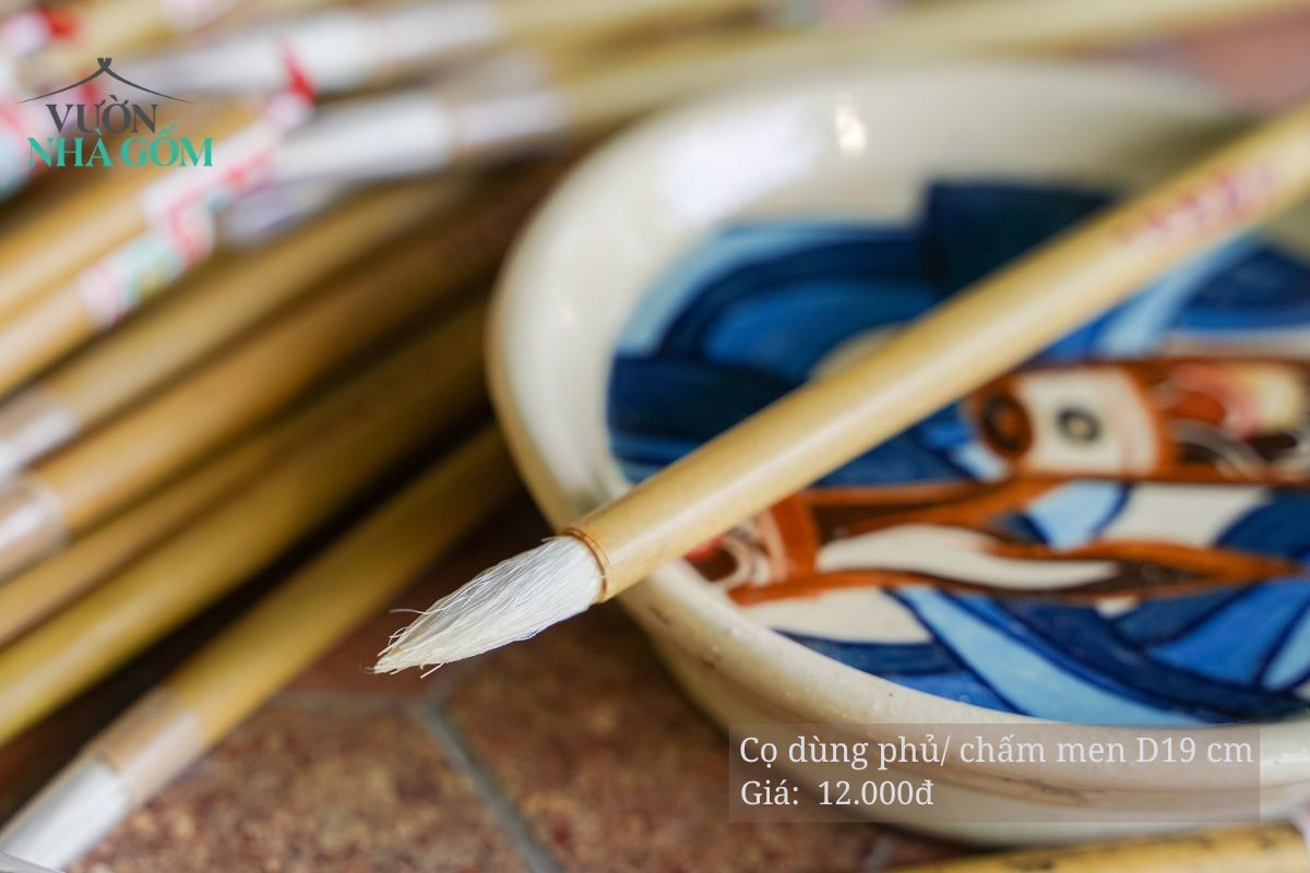CỌ LÔNG PHỦ MEN GỐM (1 Cây) - SP001086