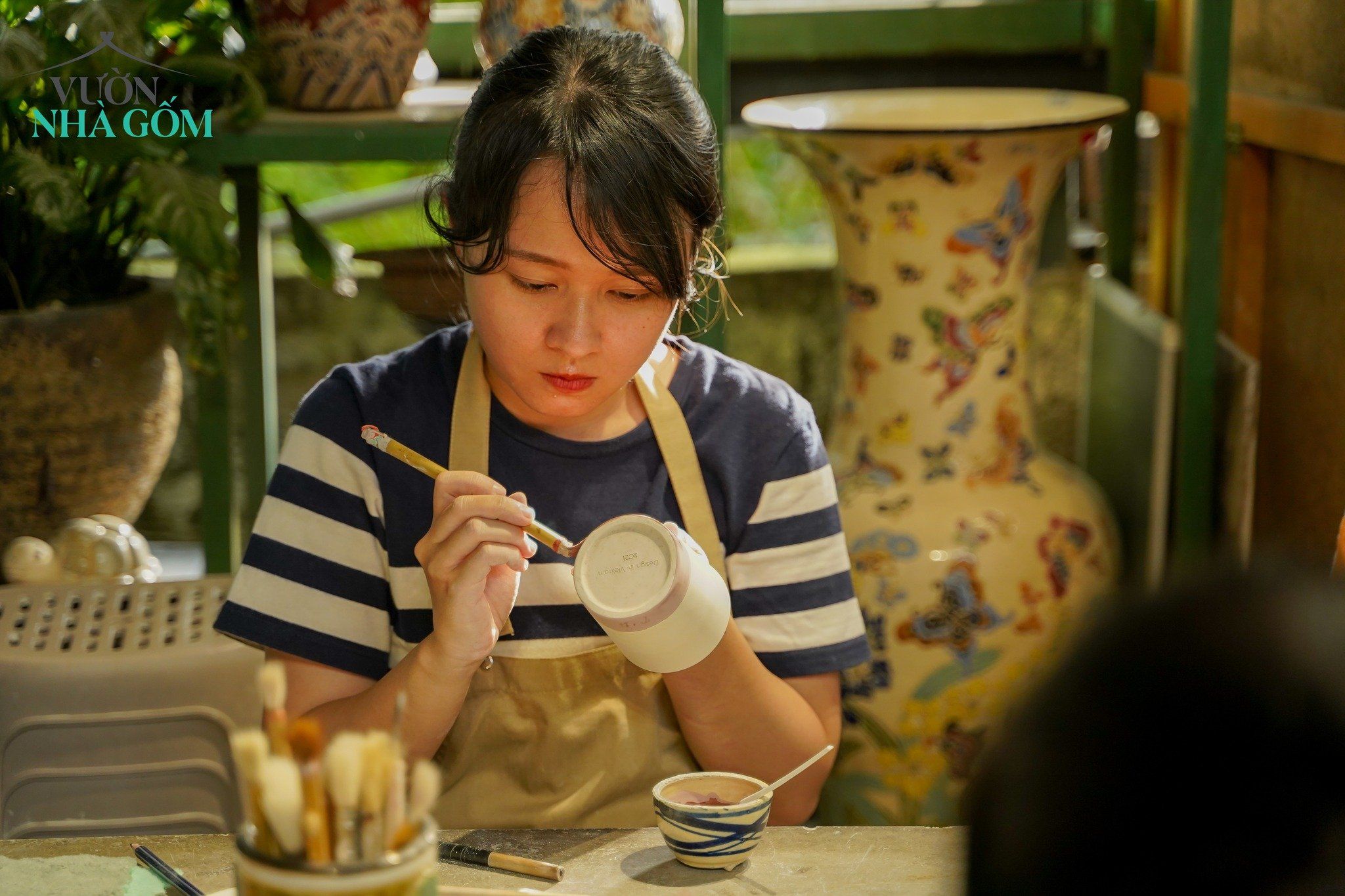 CỌ LÔNG PHỦ MEN GỐM (1 Cây) - SP001086
