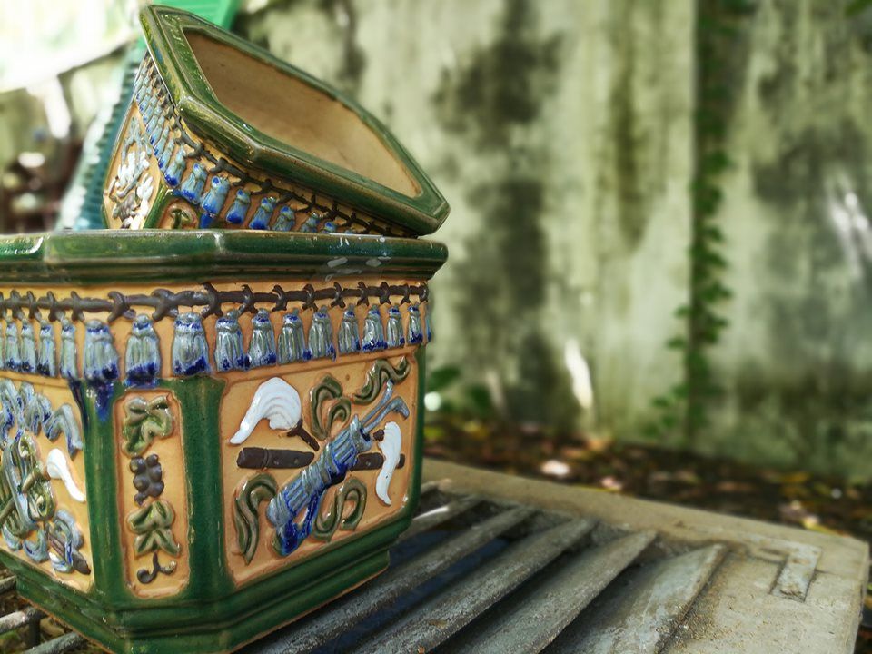 Chậu bonsai Tứ Bửu, bộ 2