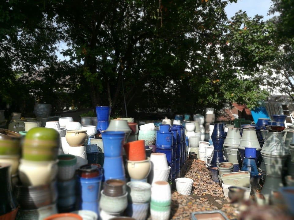 Chậu Heritage Garden cổ điển, H 50cm