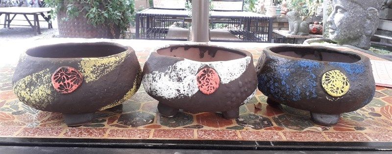 Chậu bonsai Kim 809, 16x18x10 cm