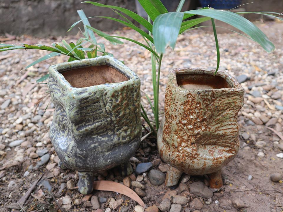 Chậu bonsai Kim 826, 8x10x13 cm