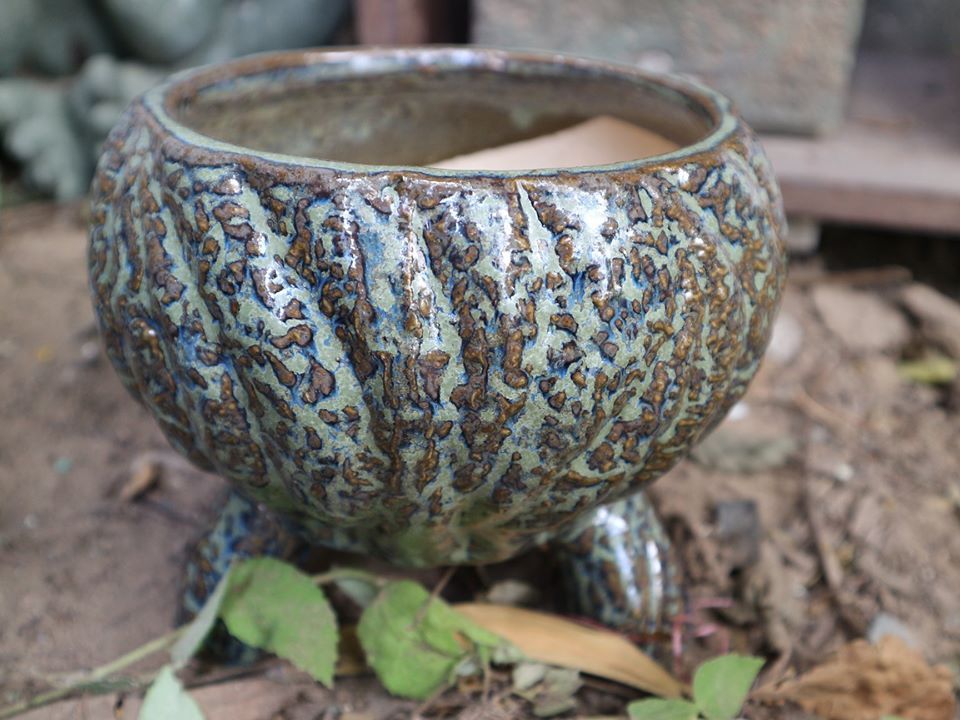 Chậu bonsai Kim 829, 14x17x14 cm - SP000771