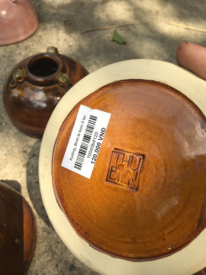 Bình Bi vuốt tay, H10cm- 10040b4055