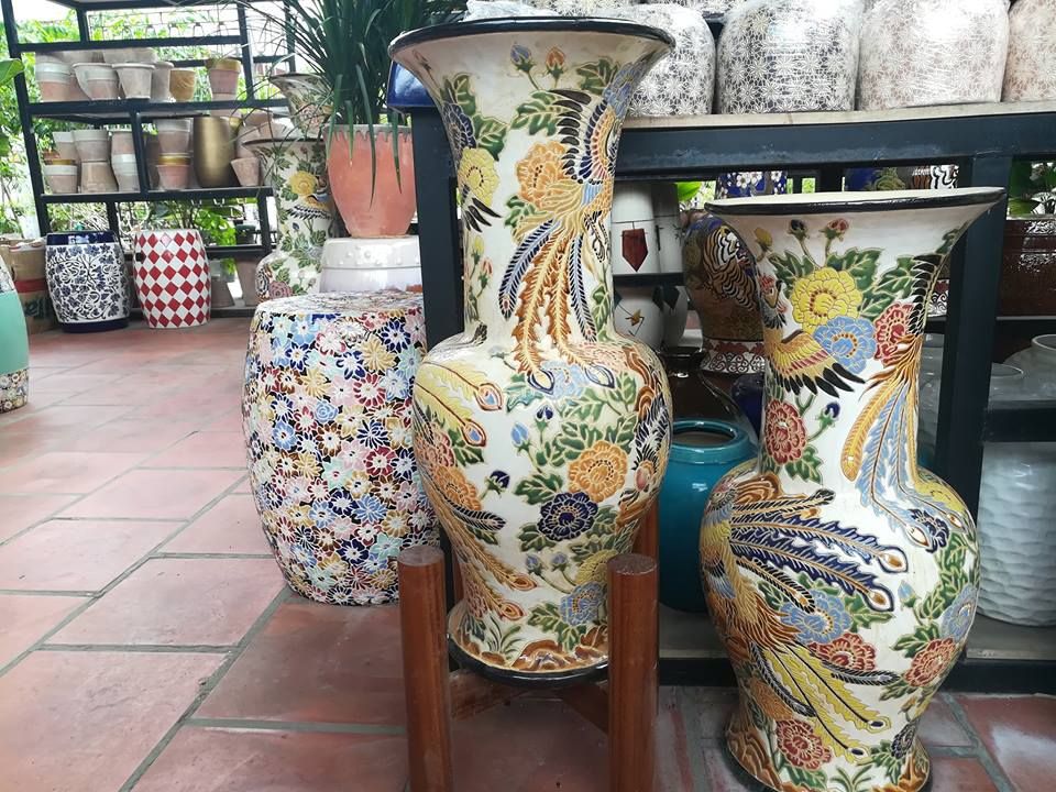 Bình Loan Phụng hòa minh, H 60cm