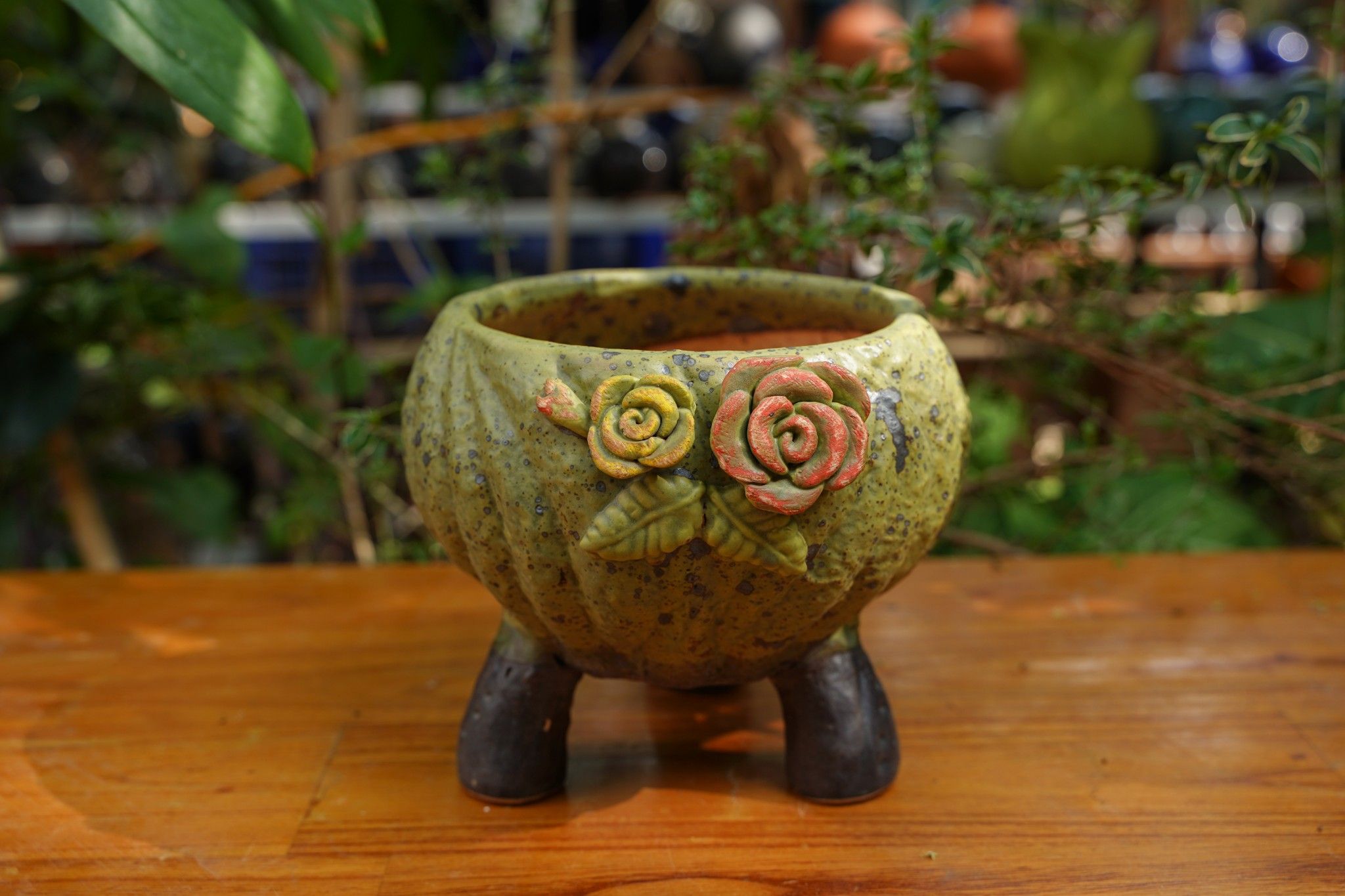 Chậu bonsai Kim 829, R17 x C14cm