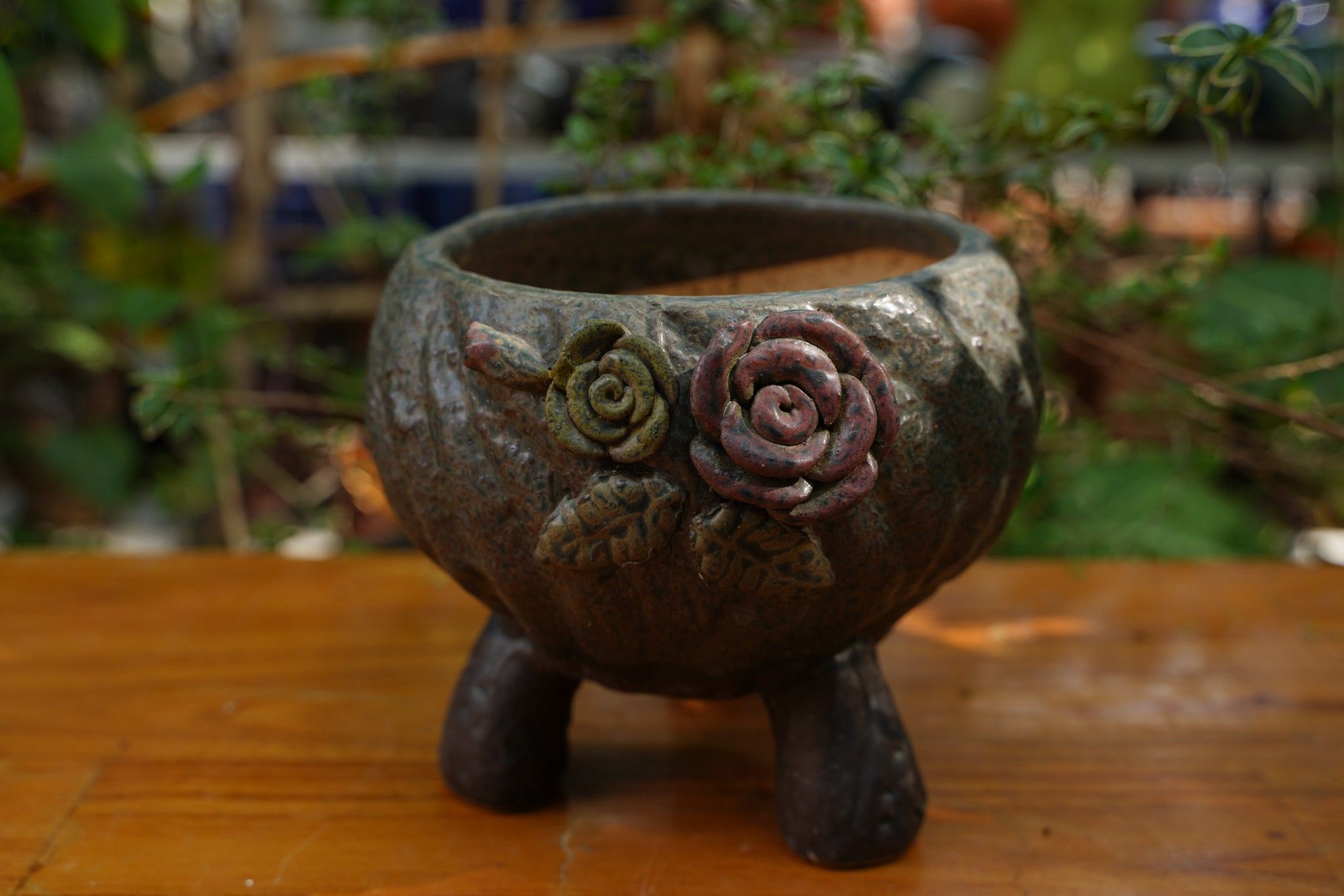 Chậu bonsai Kim 829, R17 x C14cm