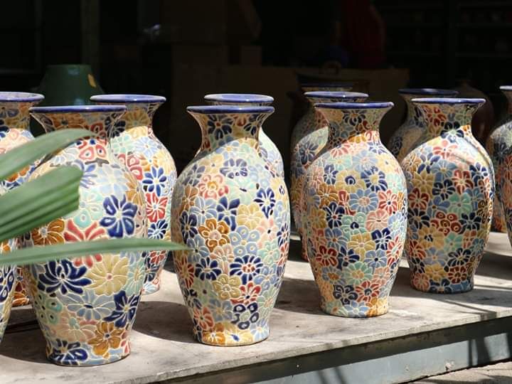 Bình bách hoa nhỏ, H25 | H30 cm
