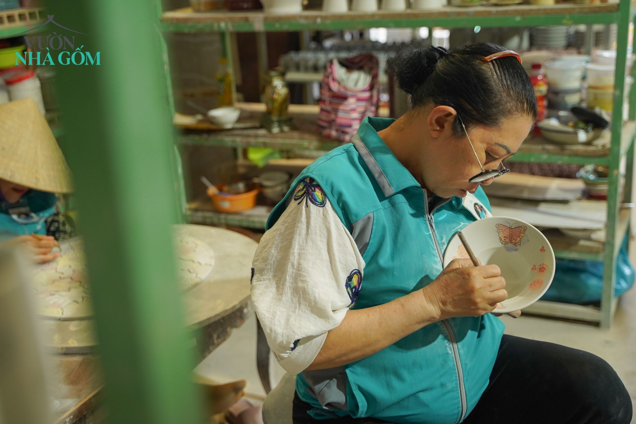  Chén chiết yêu 2023, sản phẩm thủ công đặt sản xuất tại Xưởng gốm Thủ Biên - Vườn Nhà Gốm 
