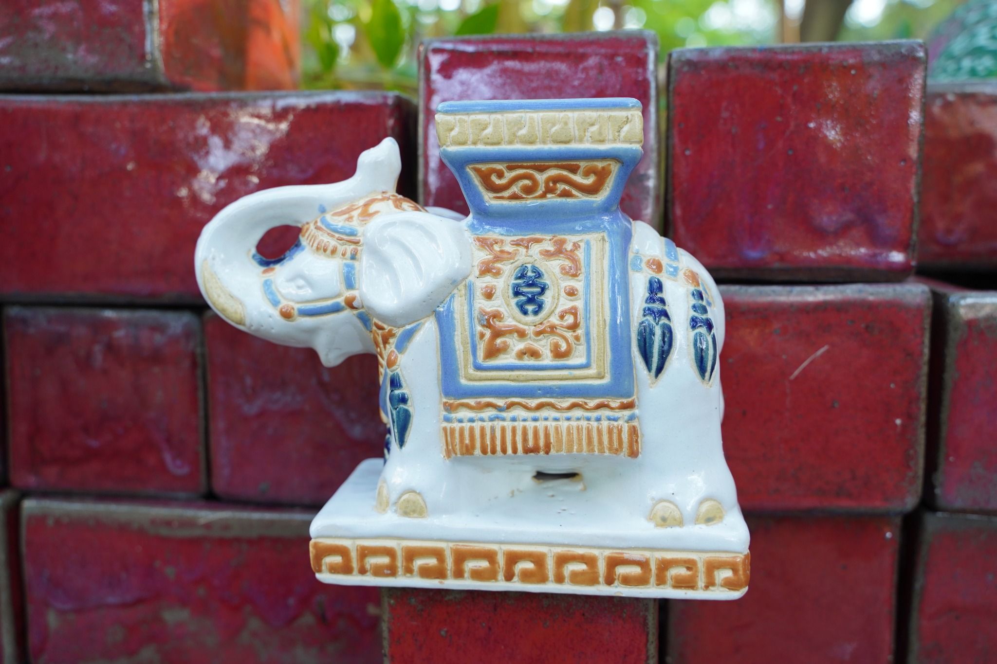  Quà Tặng Tết - Đôn voi gạt tàn, đôn voi để bàn, nhiều size và màu sắc, gốm truyền thống Nam Bộ 