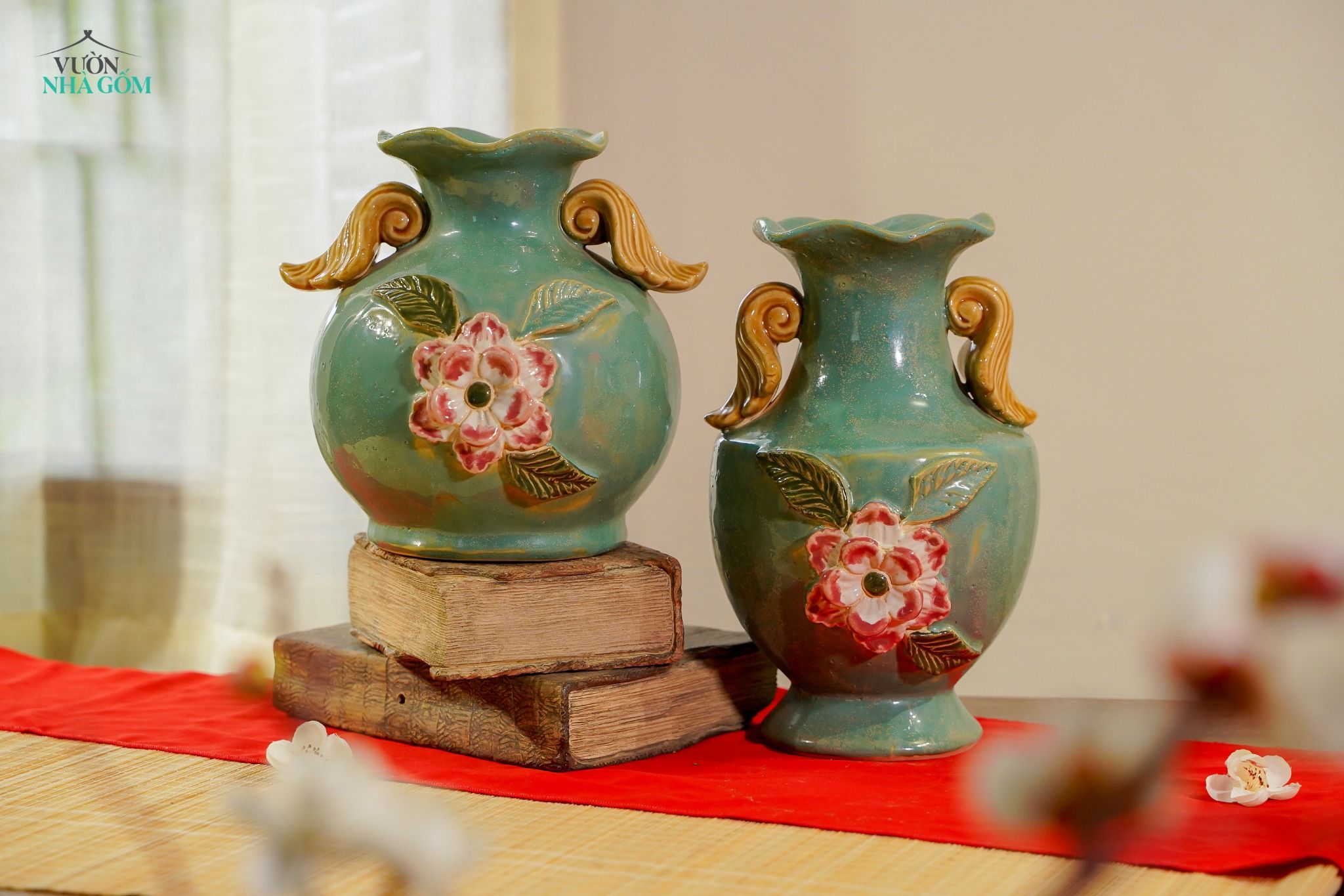 Bình Tý Em, gốm thủ công mỹ nghệ Nam Bộ, C20 x R15cm