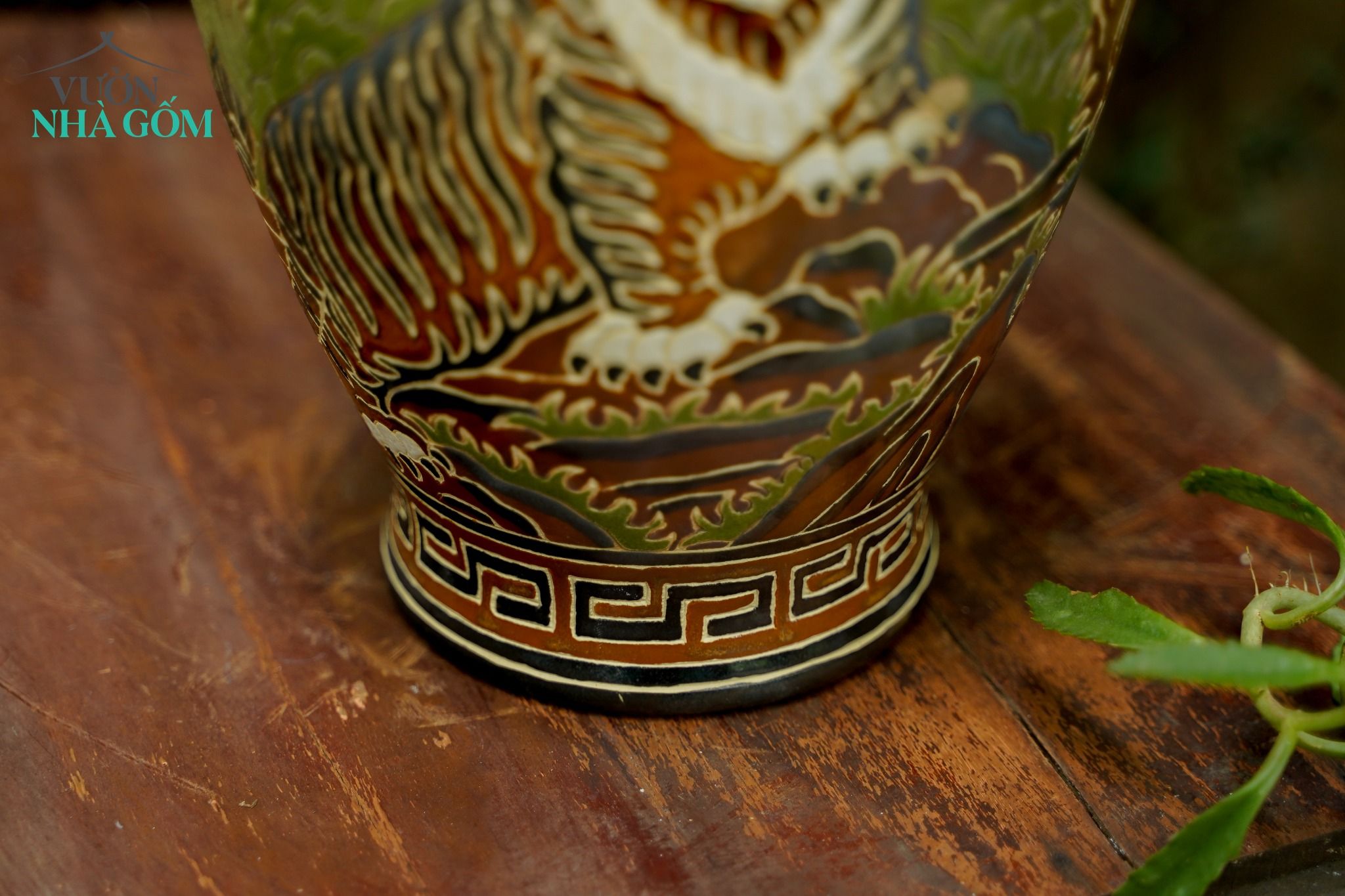  Bình gốm sáng tác độc bản, nghệ nhân Dương Minh Tâm, Xưởng Thủ Biên, H45cm, sưu tầm, quà tặng 