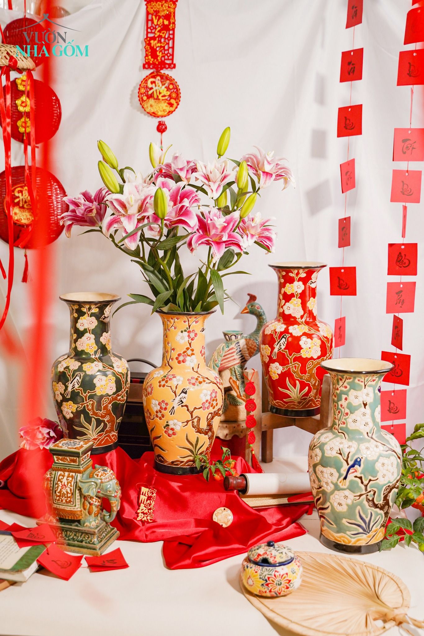 Sắc Xuân Ất Tỵ | BST Bình Mai Điểu, Niềm Vui Sự Mở Đầu Năm Mới