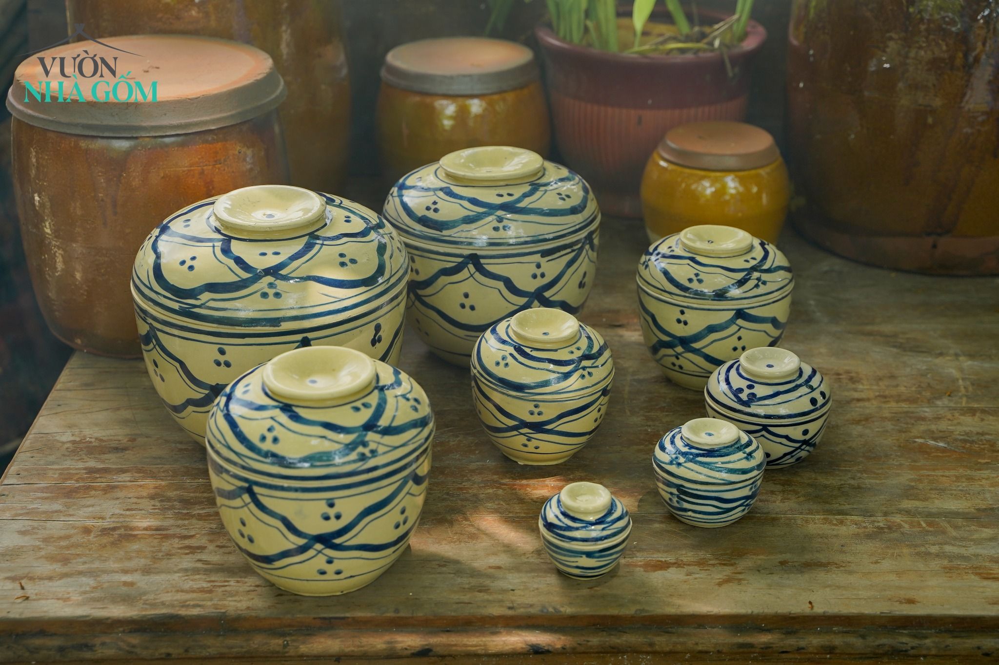 Thố ba (14x14), chất liệu gốm, an toàn để đựng thực phẩm