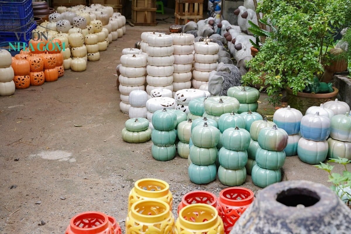 Tượng Bí tròn, Bí lọng trang trí Halloween, lễ hội, trong nhà ngoài trời
