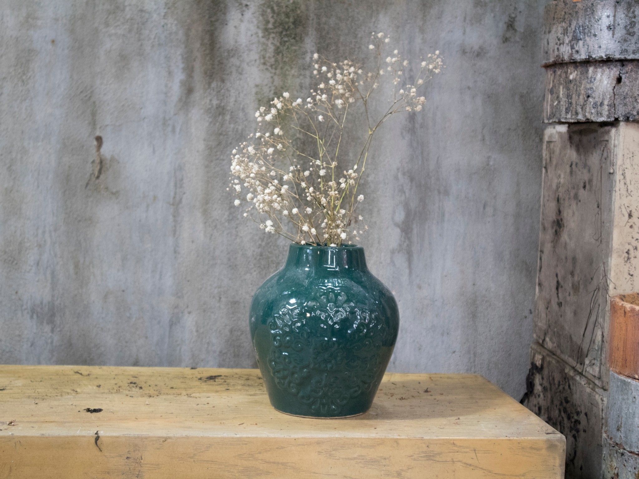Bình ù chiếc lá, H 20cm
