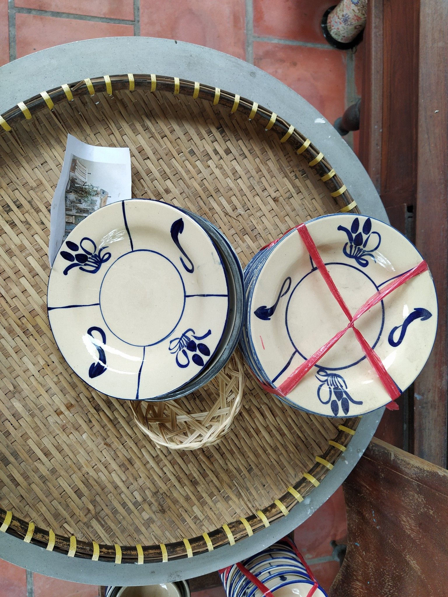 Dĩa con cua, C3 x R22cm